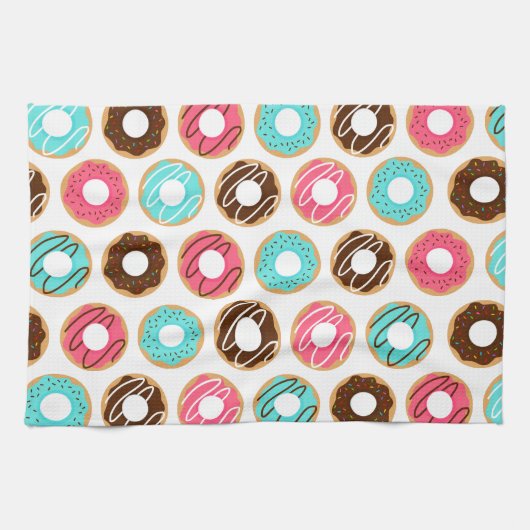 Assorteer Donuts Pattern Theedoek (Horizontaal)