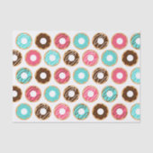 Assorteer Donuts Pattern Tissuepapier (Voorkant)