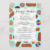 Assorteerbare Cute Breakfast Foodie Donuts Menu (Voorkant)