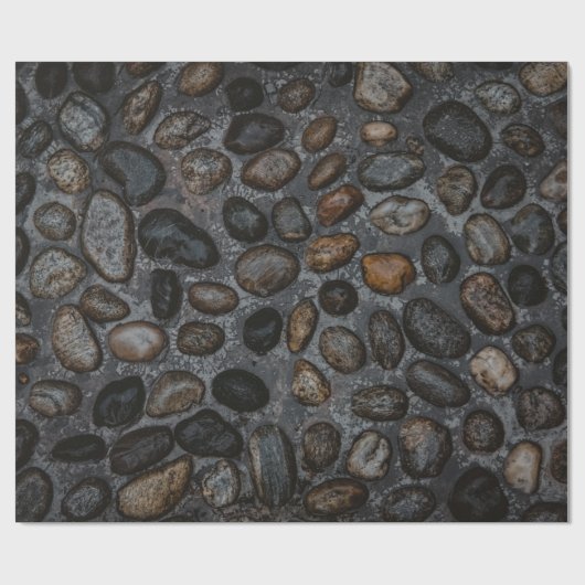 Assorteerkleurstenen Cadeaupapier (Vlak)