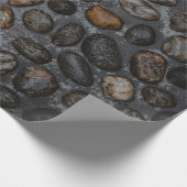 Assorteerkleurstenen Cadeaupapier (Hoek)