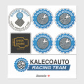 Assortiment 2 sticker (Vel)