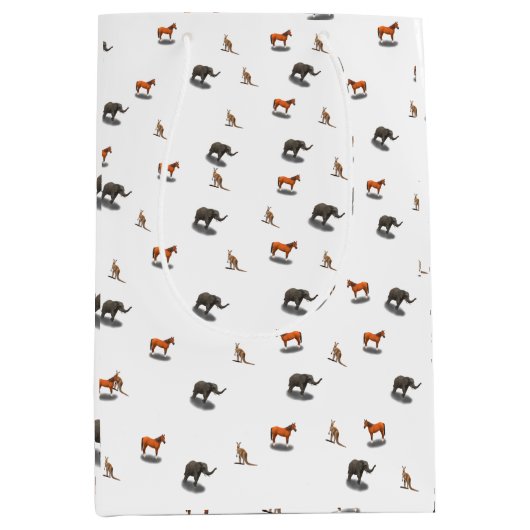 Assortiment Dieren Medium Cadeauzakje (Voorkant)