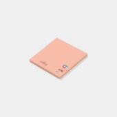 Assortiment Donuts en Ballonnen | Personaliseer Post-it® Notes (Schuin)