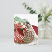 assortiment feestkoekjes feestdagenkaart (Staand voorkant)