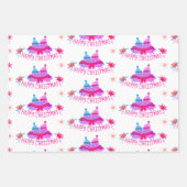 ASSORTIMENT SNEEUWVLOK KERSTINPAKPAPIER INPAKPAPIER VEL (Voorkant)