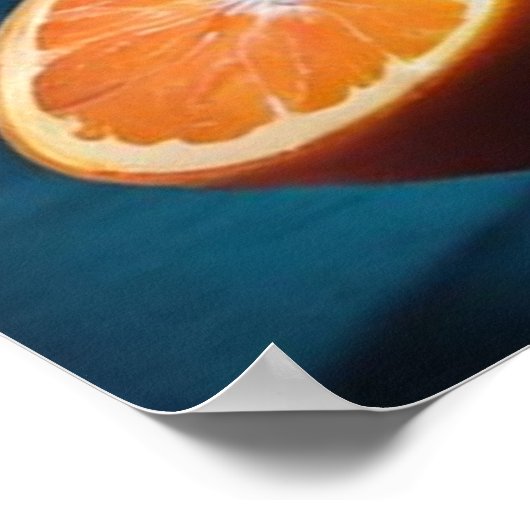 Assortiment van vers fruit poster (Hoek)