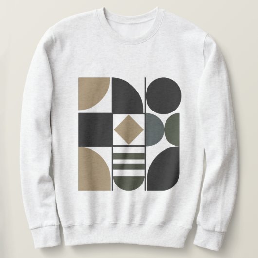 Assortiment Vormen Heren Sweatshirt (Design voorkant)