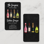 Assortiment Wijnen | Creatief Visitekaartje (Voorkant / Achterkant)