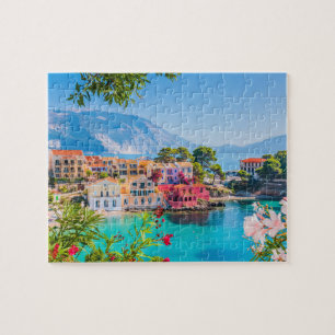 Assos, Kefalonia, Griekenland Legpuzzel