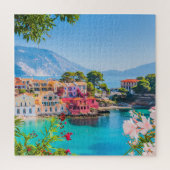 Assos, Kefalonia, Griekenland Legpuzzel (Verticaal)