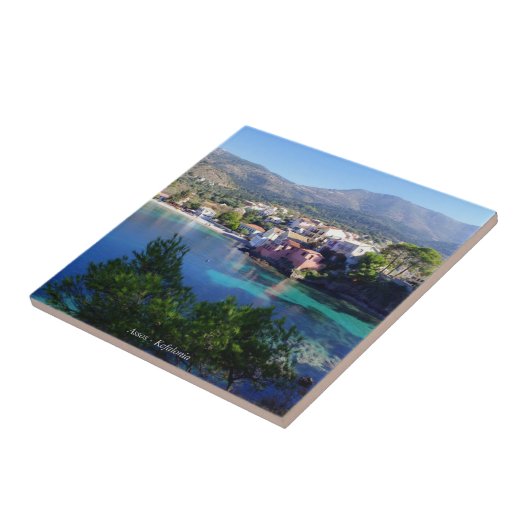 Assos - Kefalonia Tegeltje (Zijkant)