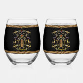 Assyria Drinkware Set Wijnglas Zonder Voet (Voorkant)