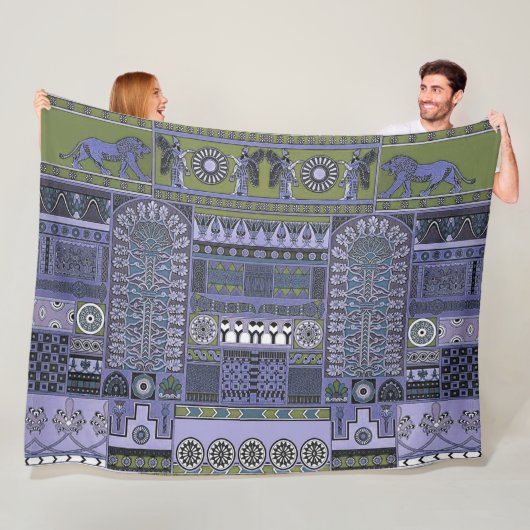 Assyria fleece deken (In situ)