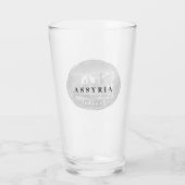 Assyria Glass Cup Glas (Achterkant)