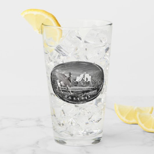 Assyria Glass Cup Glas (Voorkant ijs)