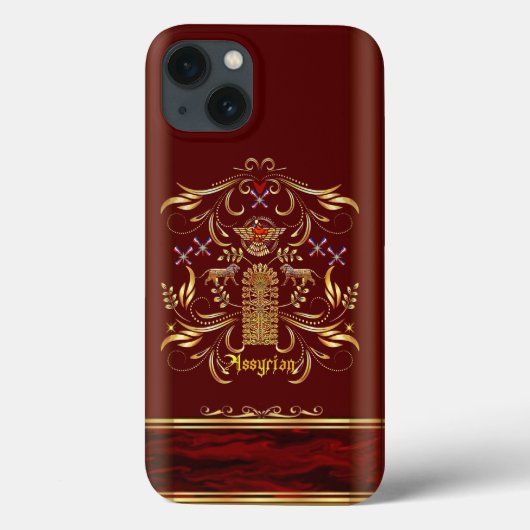 ASSYRIA iPhone/iPad case (Achterkant)