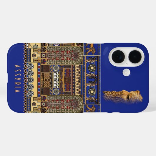 ASSYRIA iPhone/iPad case (Achterkant (horizontaal))