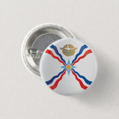 Assyria Round-pictogramvlag Ronde Button 3,2 Cm (Voorkant /achterkant)