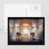 assyrian 2 bulls briefkaart (Voorkant / Achterkant)