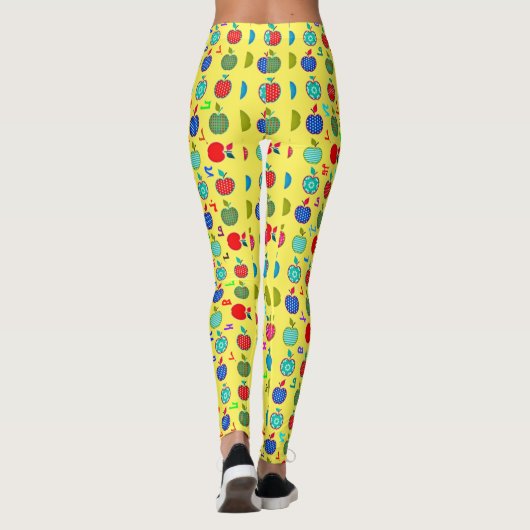Assyrian ALphabet Leggings (Achterkant)