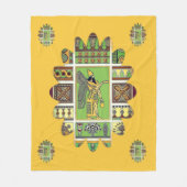 Assyrian Anunnaki Fleece Blanket (Voorkant)
