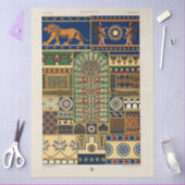 Assyrian Deity Apkallu, Winged Genius, Sun & Lion Tissuepapier (Craft)