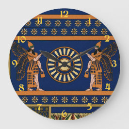 Assyrian Deity Called an Apkallu or Winged Genius Grote Klok