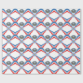 assyrian-Flag Cadeaupapier (Vlak)