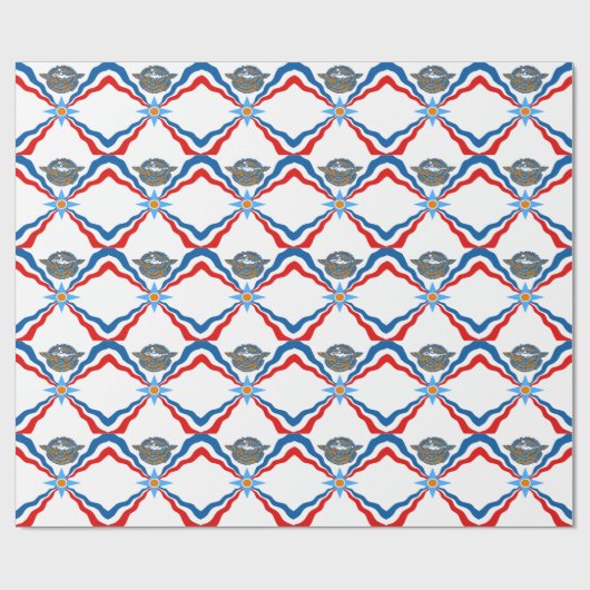 assyrian-Flag Cadeaupapier (Vlak)