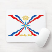 ASSYRIAN FLAG MUISMAT (Met muis)