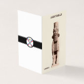 Assyrian Folded Card Kaart (Buitenkant)