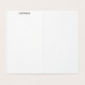 Assyrian Folded Card Kaart (Binnenkant ongevouwen)