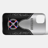Assyrian Lamassu en de kwestie van de vlag iPhone Case-Mate iPhone Case (Achterkant (horizontaal))