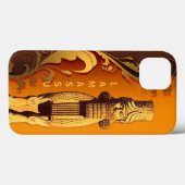 Assyrian Lamassu iPhone case (Achterkant (horizontaal))