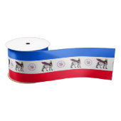 Assyrian Lamassu Ribbon Satijnen Lint (Spoel)
