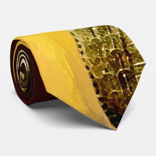 Assyrian LAMASSU Stropdas (Opgerold)