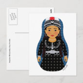 Assyrian Matryoshka Briefkaart (Voorkant / Achterkant)