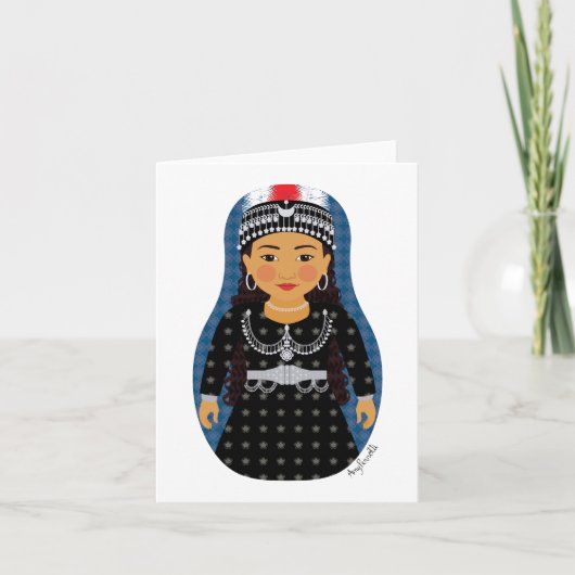 Assyrian Matryoshka Kaart (Voorkant)
