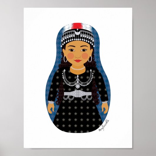 Assyrian Matryoshka Poster (Voorkant)