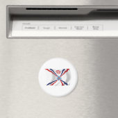 Assyrian Nation Flag Magnet (Insitu (Vaatwasser))