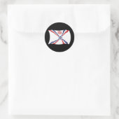 Assyrian Nation Flag Sticker (Tas)