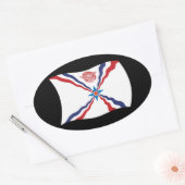 Assyrian Nation Flag Sticker (Envelop)