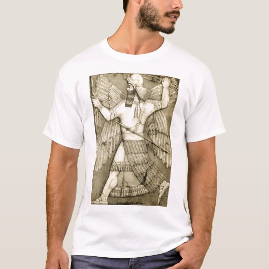 Assyrian Warrior God T-shirt (Voorkant)