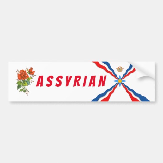 ASSYRIË BUMPERSTICKER (Voorkant)