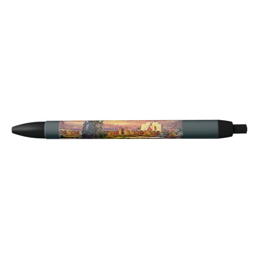 Assyrië-pen Zwarte Inkt Pen (Voorkant)