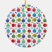 Assyrisch Alphabet Keramisch Ornament (Achterkant)