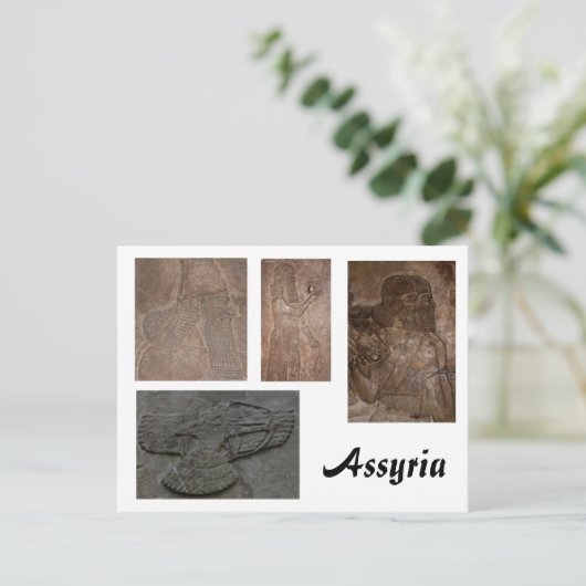 Assyrisch Briefkaart (Staand voorkant)