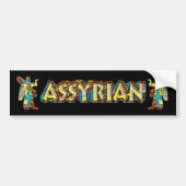 Assyrisch Bumpersticker (Voorkant)
