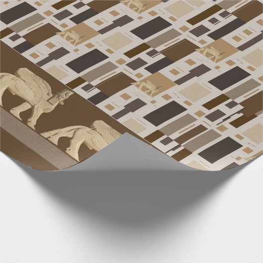 Assyrisch Gift Wrapping Paper Cadeaupapier (Hoek)